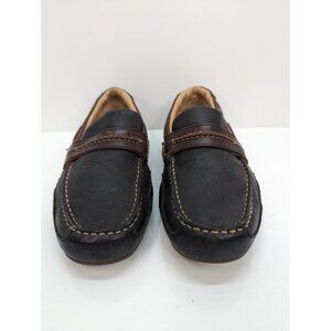 Sperry Top Sider Men Black Leather Driving Loafer 0238360 G-11 CH196 Size 9M